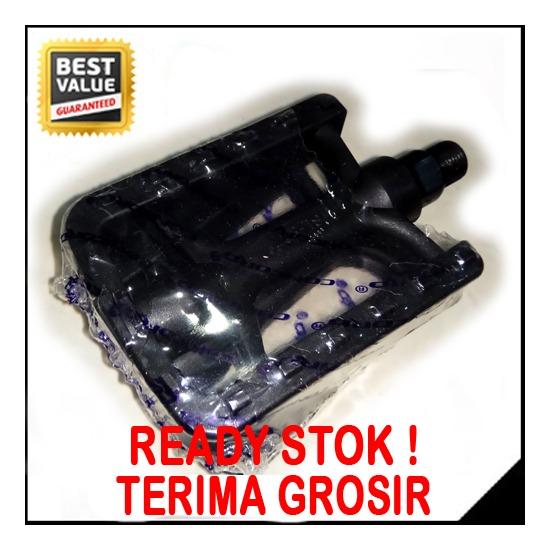 Pedal Sepeda CONCORD BLACK Bahan Plastik Keras HIGH QUALITY bukan united pacific eterna polygon