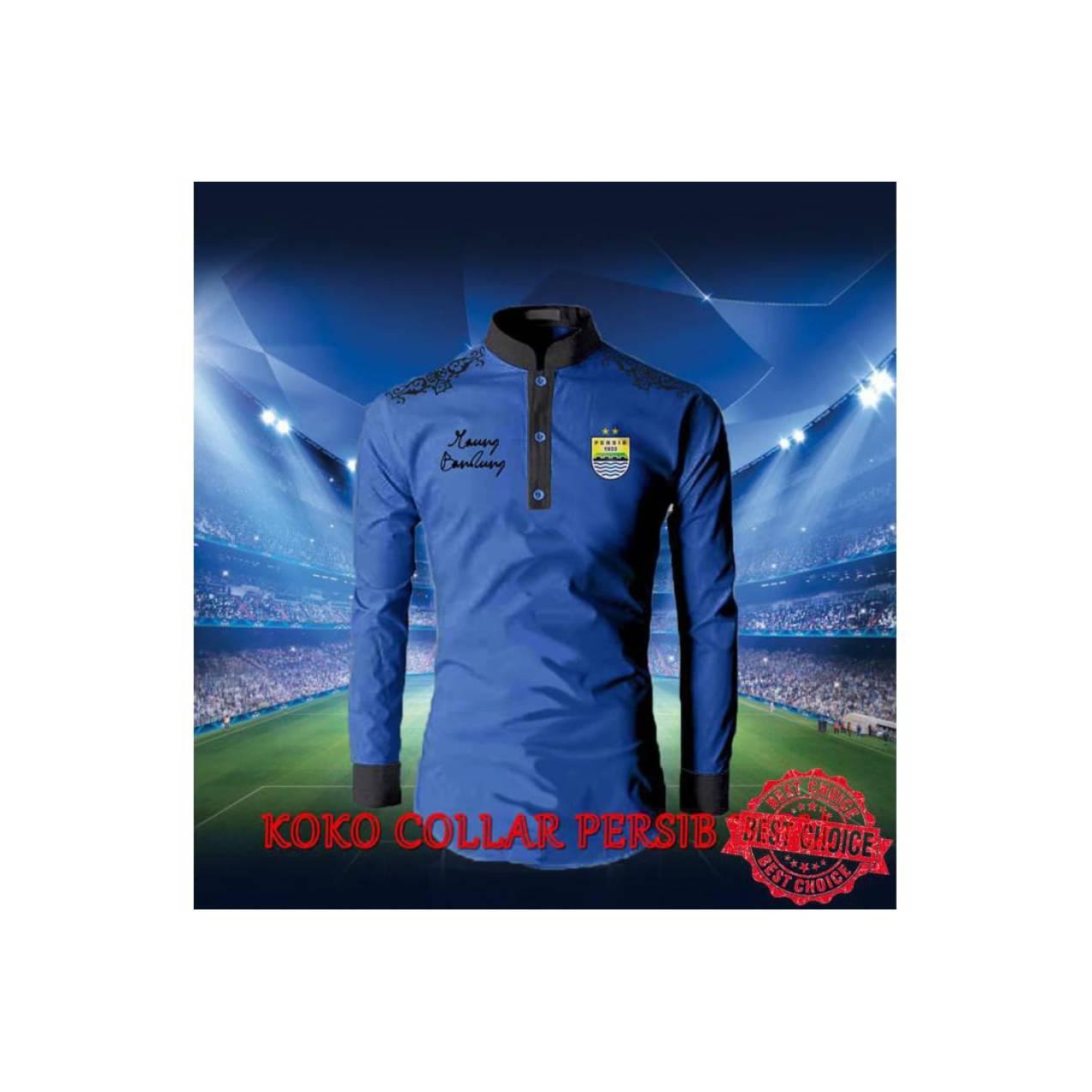 baju koko persib biru euy mantap BERKUALITAS