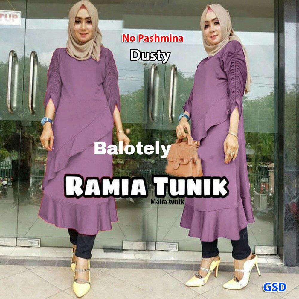 NCR-Baju Tunik / Baju Wanita / Baju Atasan / Baju Muslimah / Tunik Ramia