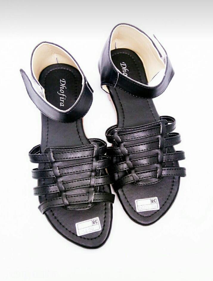 Mz sandal seaptu wanita flat tali anyam