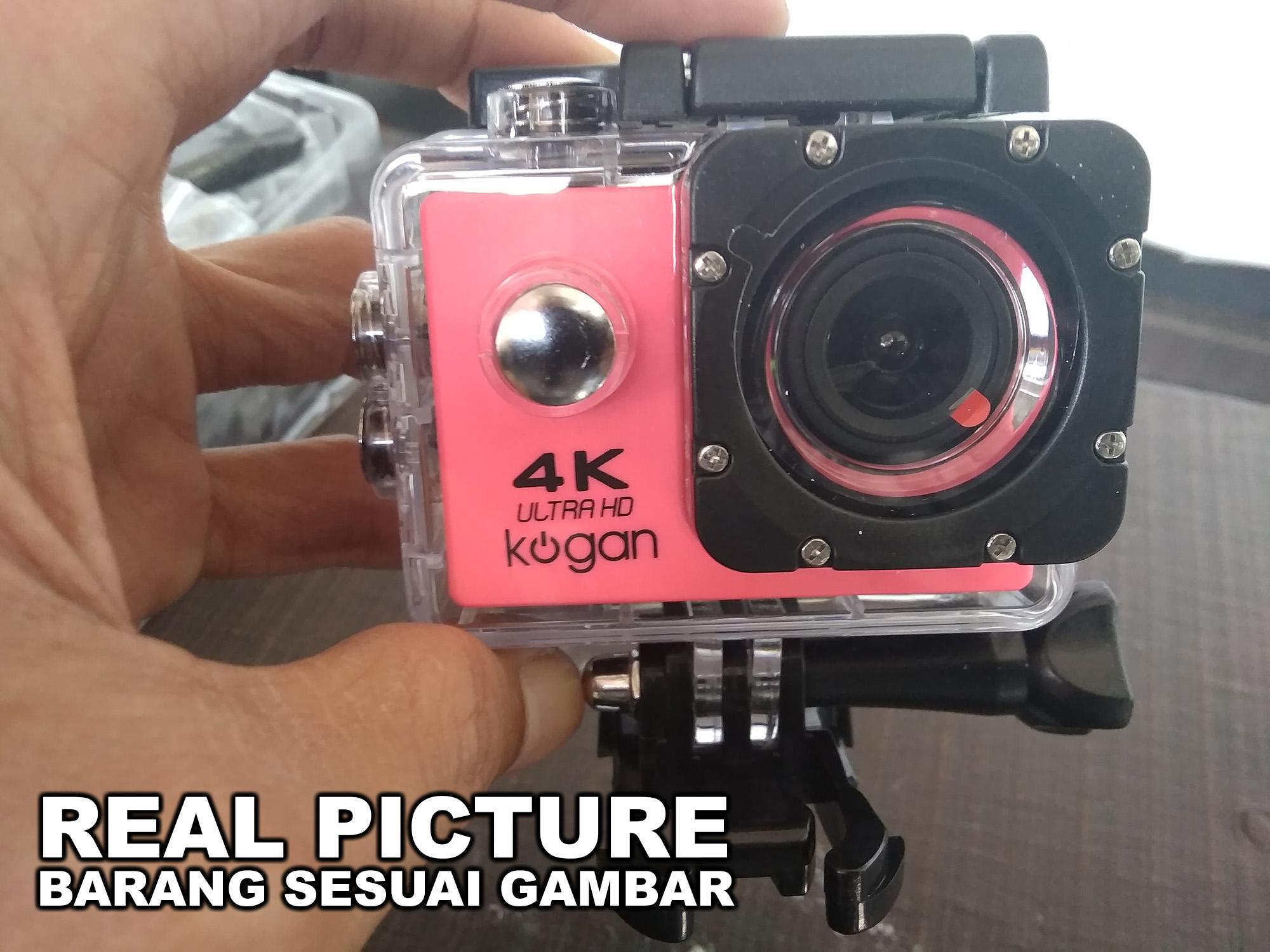 Big King Shop - Action Cam Sport Cam 4K Ultra HD 16MP Waterproof High Quality - Kogan - Gopro - XIaomi Yi KAMERA AKSI KAMERA CEMBUNG JAGONYA NGEVLOG