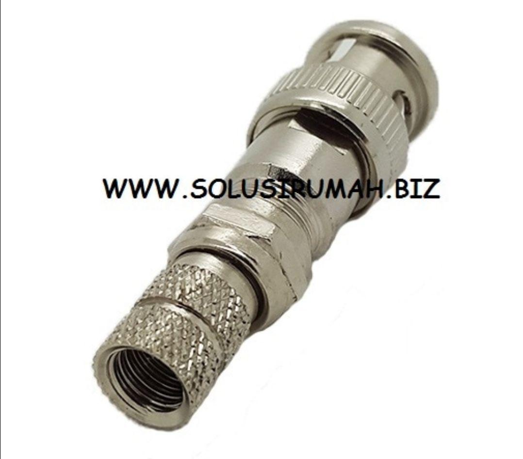 CONECTOR BNC DRAT KABEL CCTV RG59 RG6 MALE FEMALE
