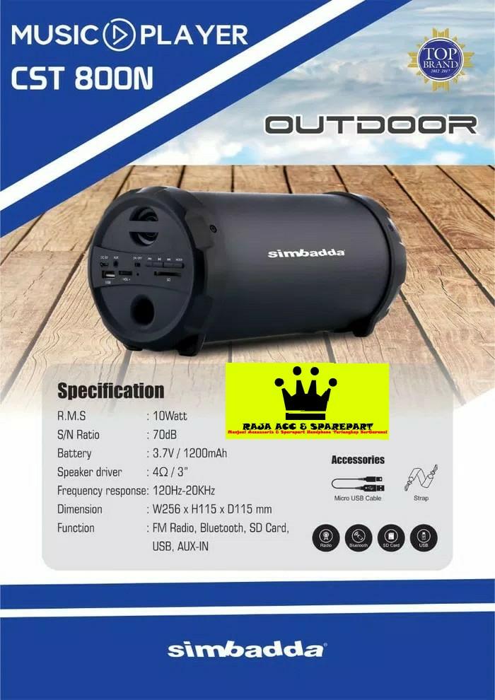 Speaker simbadda best sale cst 800n