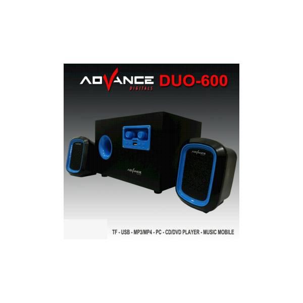 Termurah Speaker Aktif Advance Duo-600 Subwoofer system Speaker Multimedia speaker aktif / speaker laptop / speaker super bass