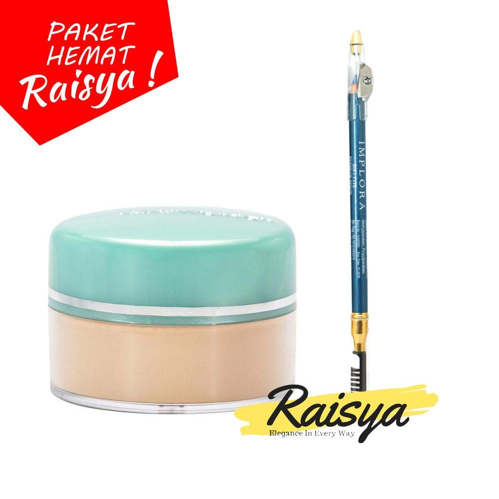 Wardah Everyday Luminous Face Powder - Bedak Tabur - 02 Beige Free Implora Pensil Alis Biru Resmi BPOM