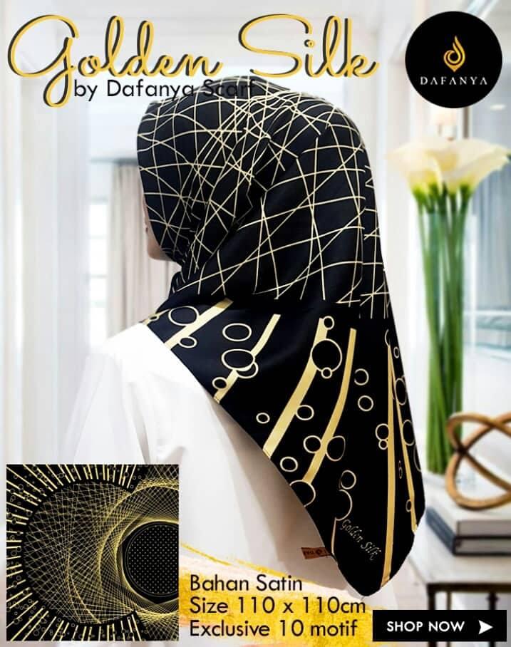 Hijab Segi Empat Motif abstrak polkadot khusus black edition (khusus hitam) / Jilbab Segi Empat Motif / Kerudung Segi Empat Motif /Hijab Segi Empat khusus black edition (khusus hitam) DAFANYA SCARF