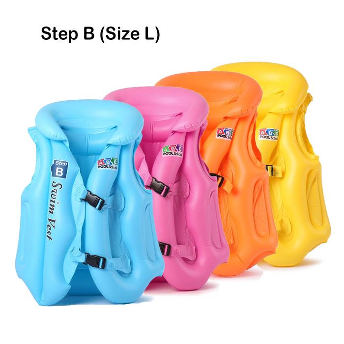 ABC Pool School Pelampung Rompi Anak Sz L Swim Vest Jaket Ban Renang Terlaris di Lazada