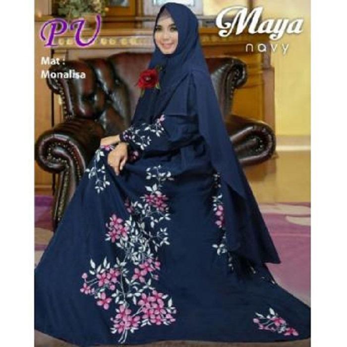 TOKO KIRANA SURABAYA BAJU GAMIS MUSLIM MAYA SYARI ORI PU