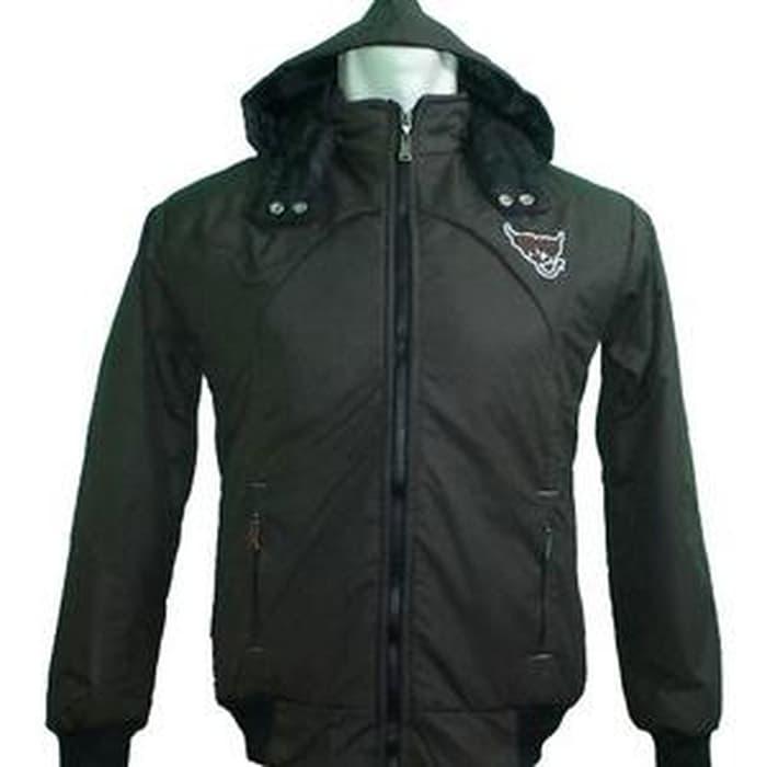 R2G Store - Jaket Urban Tanduk bahan parasut - Hitam