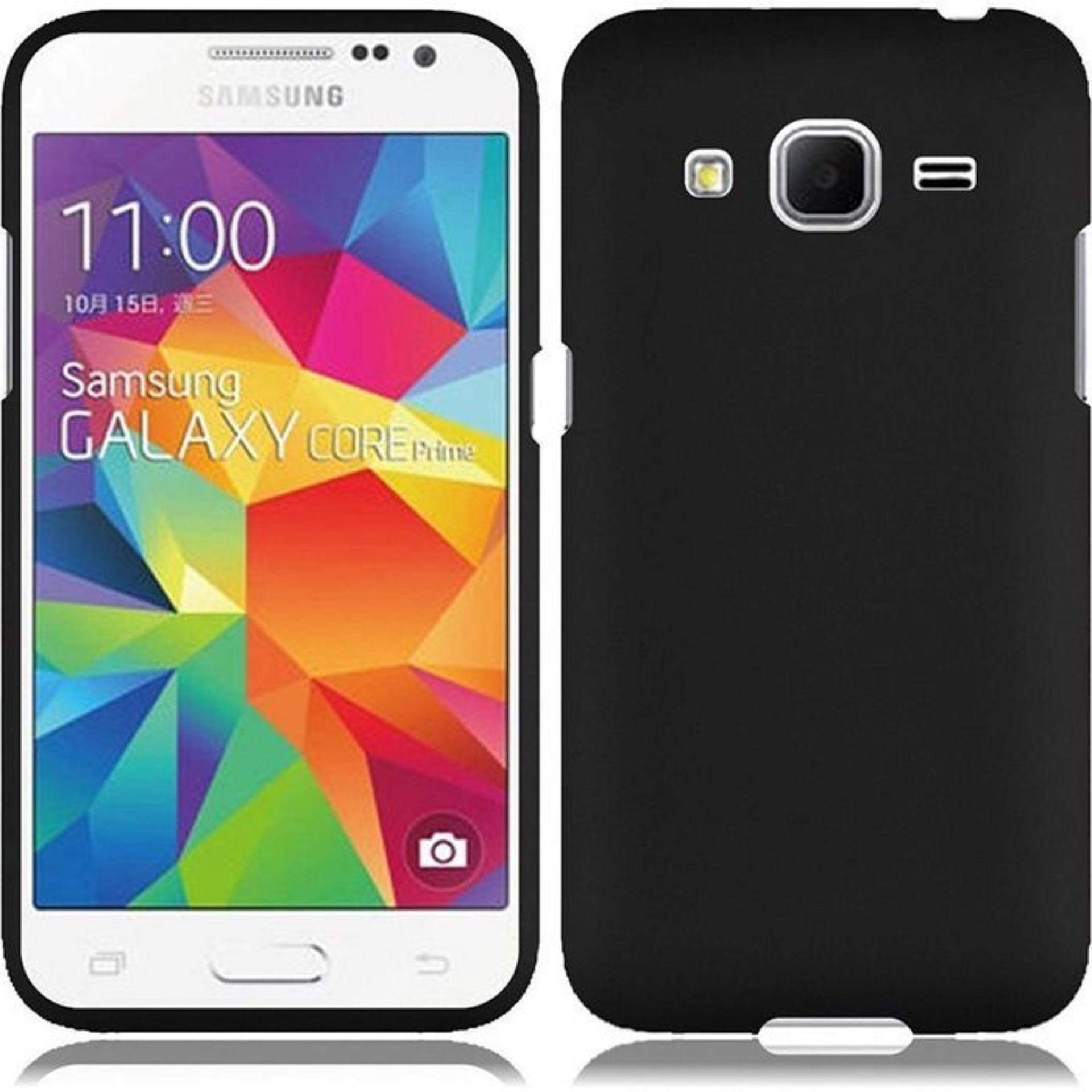 DarkNight for Samsung Galaxy Core 2 / G355 / G355H / 4G LTE / Duos | Slim Case Black Matte Softcase Premium (Anti Minyak/Anti Sidik Jari) - Hitam Doff