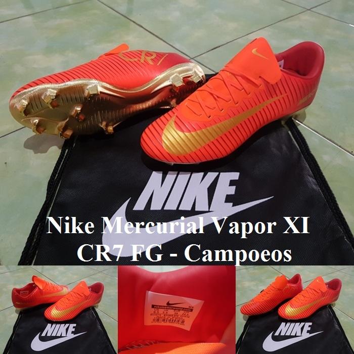 SEPATU BOLA Nike Mercurial Vapor XI CR7 FG - Campoeos