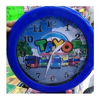 Jam Dinding Murah Meriah Berbagai Karakter ( Kartun, Kaligrafi, Klub Bola DLL ) - Tayo