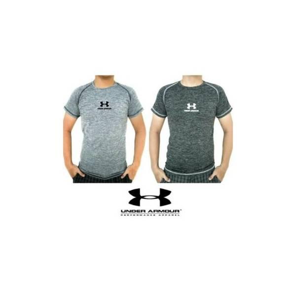 Baju Kaos Underarmor Under Armour Strech Gym Fitness Training UA