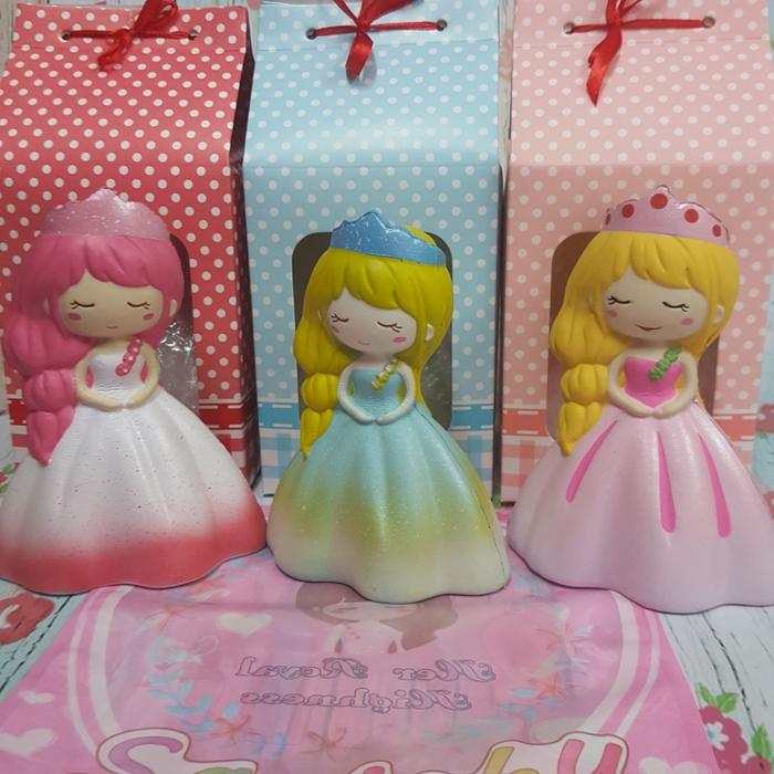 SPESIAL PRODUK - Squishy Beautiful Princess Licensed by LeiLei - SQUISHY IMUT - SQUISHY LUCU - SQUISHY BENTUK ORANG - SQUISHY PRINCESS - SQUISHY PUTRI - 1 PCS - TERLARIS