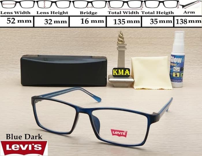 kacamata LEVIS frame kacamata levis kacamata minus frame kotak levis