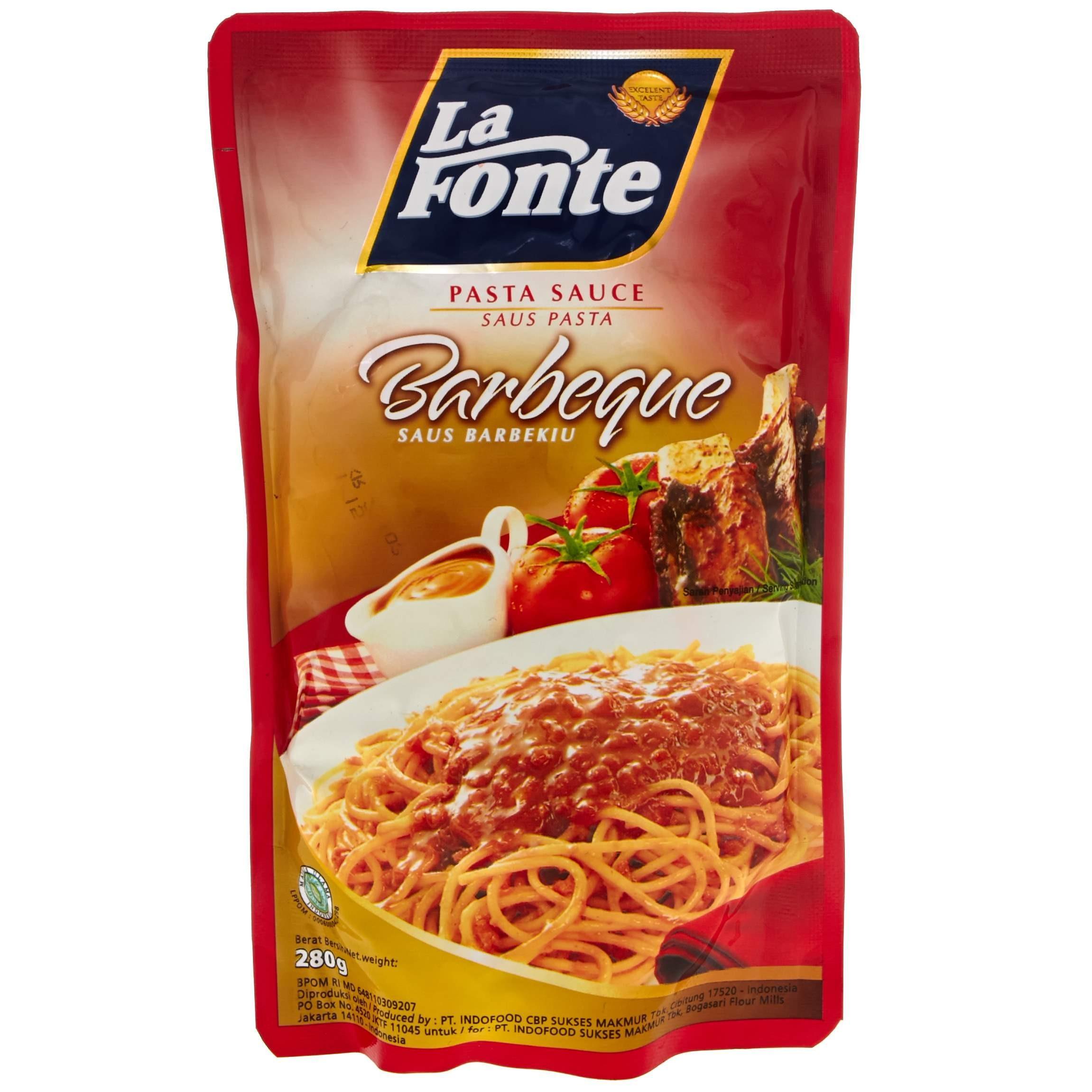 La Fonte Saus Pasta Barbeque 280g
