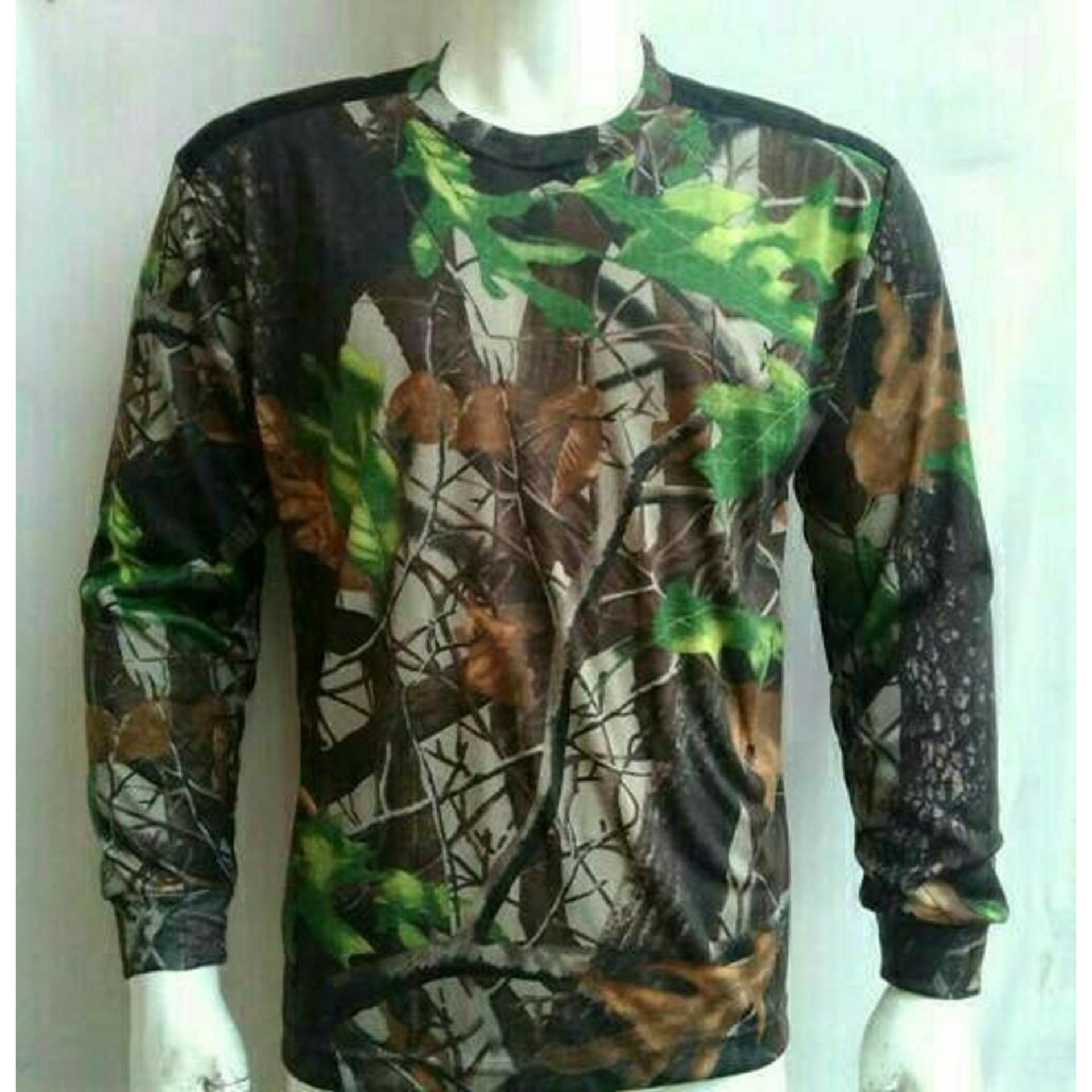 KAOS LORENG ARMY PERBAKIN CAMO