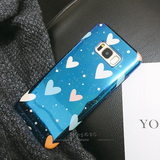 Sastra Langit Berbintang blu-ray Samsung s8 Casing HP S7edge kreatif note8 Casing Pelindung set S8PLUS sampul lunak s8 +