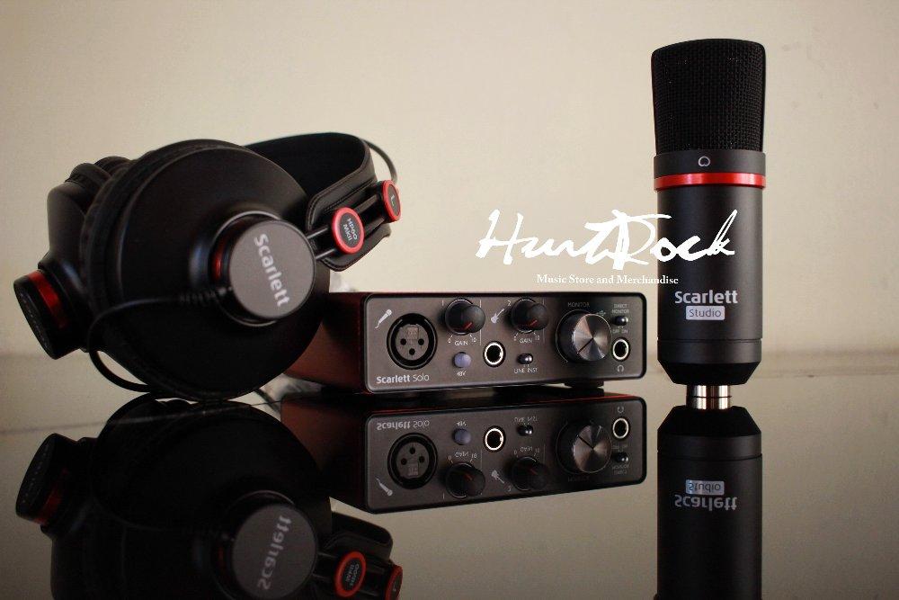 Paket Recording Scarlett Solo Gen 2 Bundle Murah Di Bandung