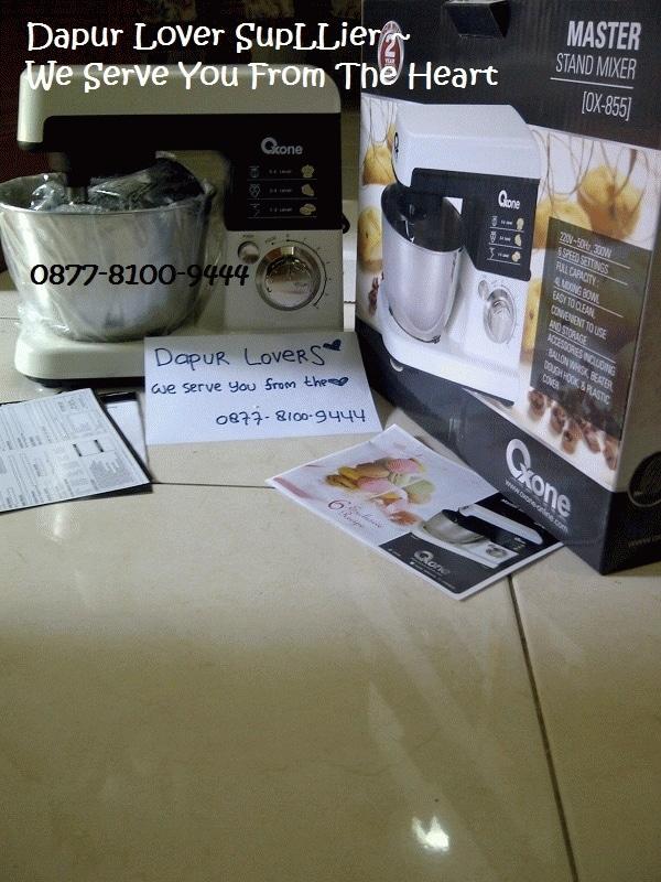 HARGA SPESIAL!!! Oxone Master Stand mixer+bowl OX-855, Oxone Mixer Heavy Duty Murah, Mikser Heavy Duty utk adonan donat, roti, cake, kue, dll - 8PtXqC