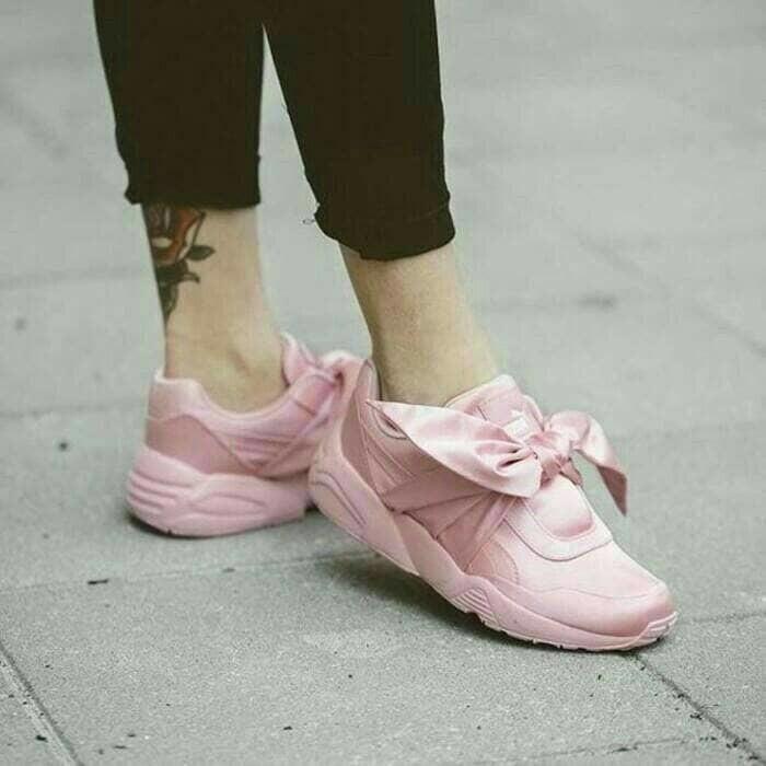 SEPATU SNEAKER KETS PUMA TALI SALEM CEWEK WANITA CASUAL MODIS LUCU SANTAI MURAH BERKUALITAS