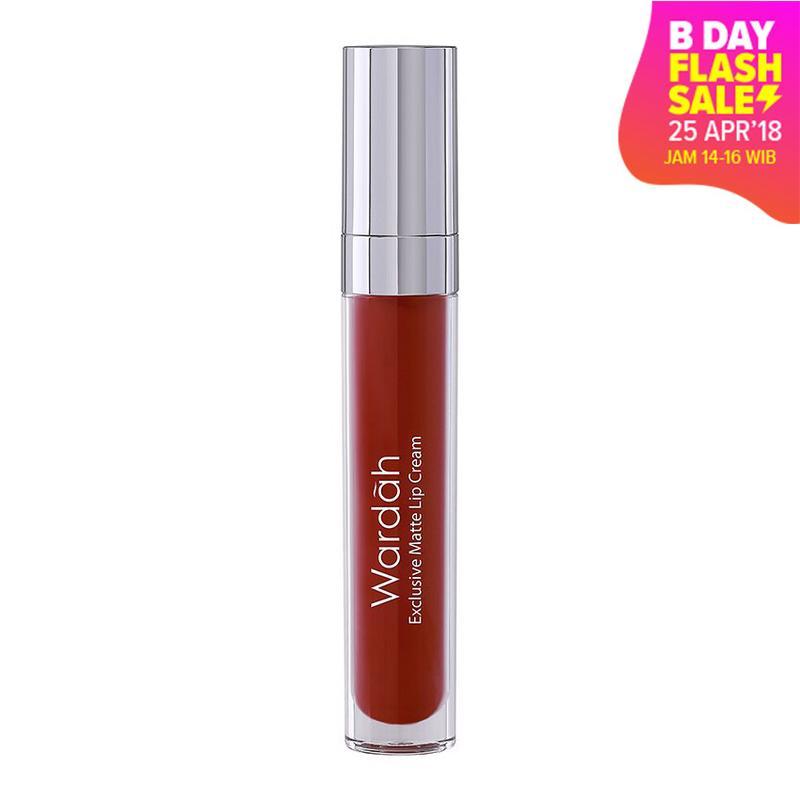 Wardah Exclusive Matte Lip Cream 07 Hello Ruby