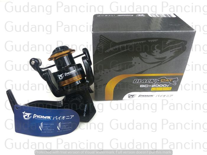 HOT SPESIAL!!! Reel Pioneer Black Cat BC 2000i - l15ipB