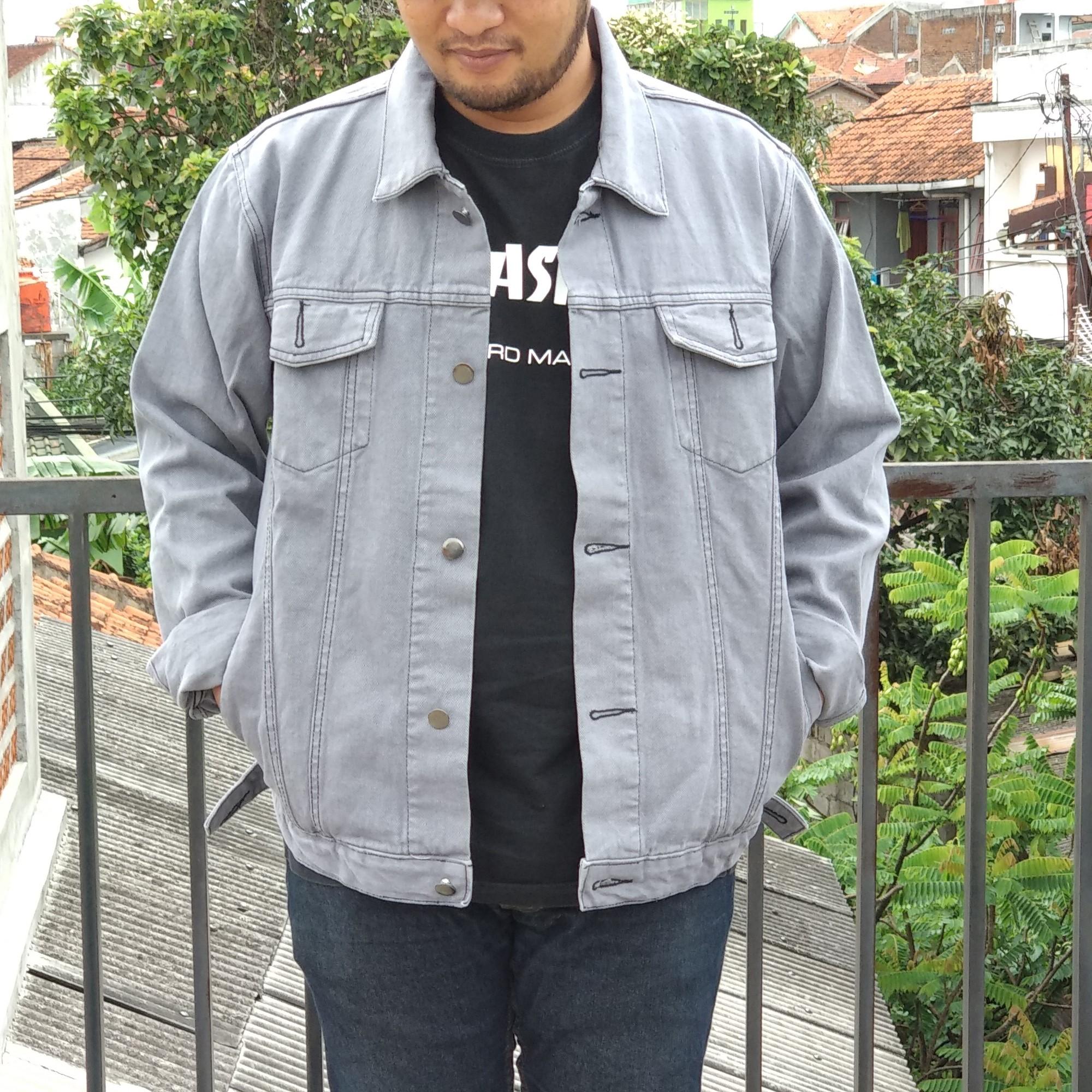 MRJ Jaket Denim Pria - Jaket Denim Pria - Jaket Mantel Pria