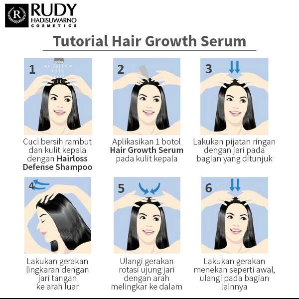 Hair Growth Serum+HLD Tonic Ginseng 225ml Rudy Hadisuwarno/Rudi