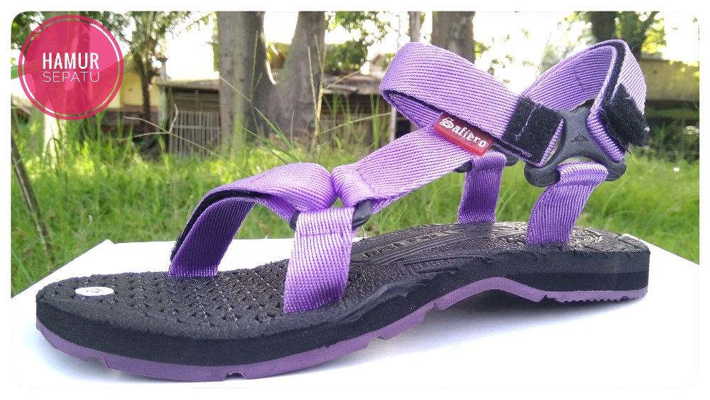 Sandal Gunung wanita Warna ungu sendal gunung cewek Safiero