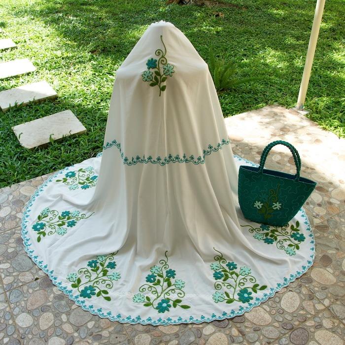 Mukena Bordir Chyntia - Tosca