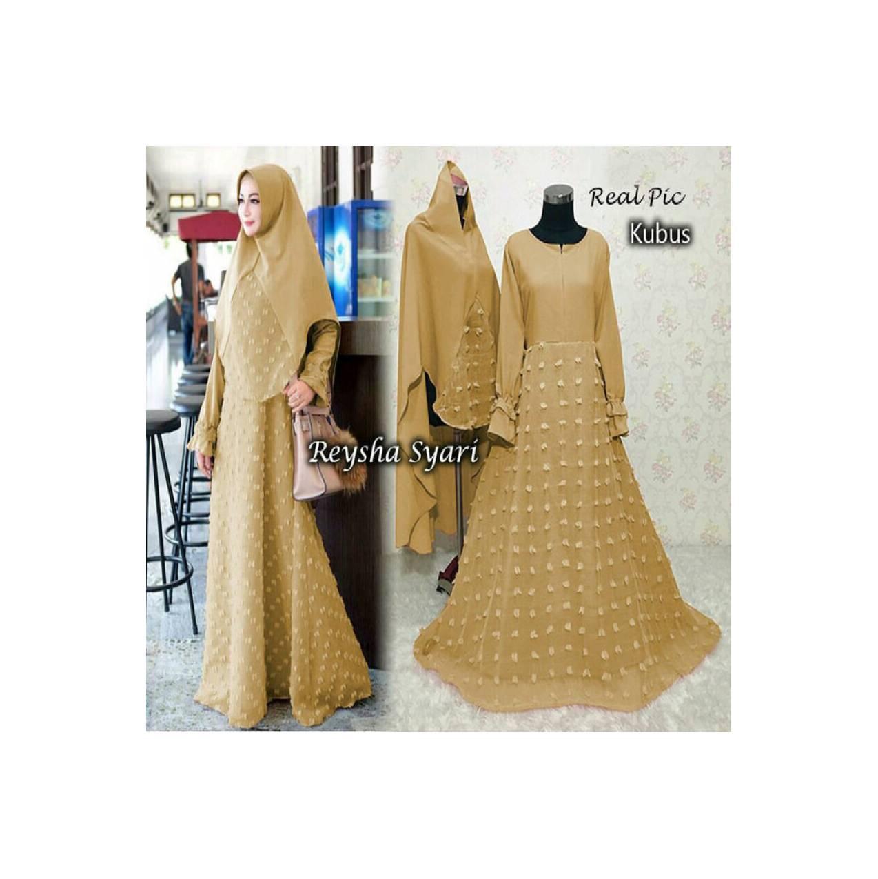 Baju Pengantin Muslimah 119915 SYARI REYSHA KUBUS