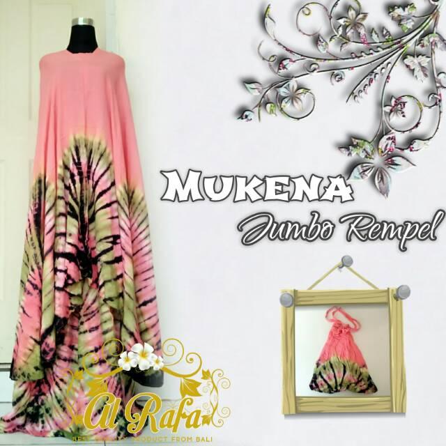 mukena bali pelangi tiedye mukena jumbo murah geser photo tosca