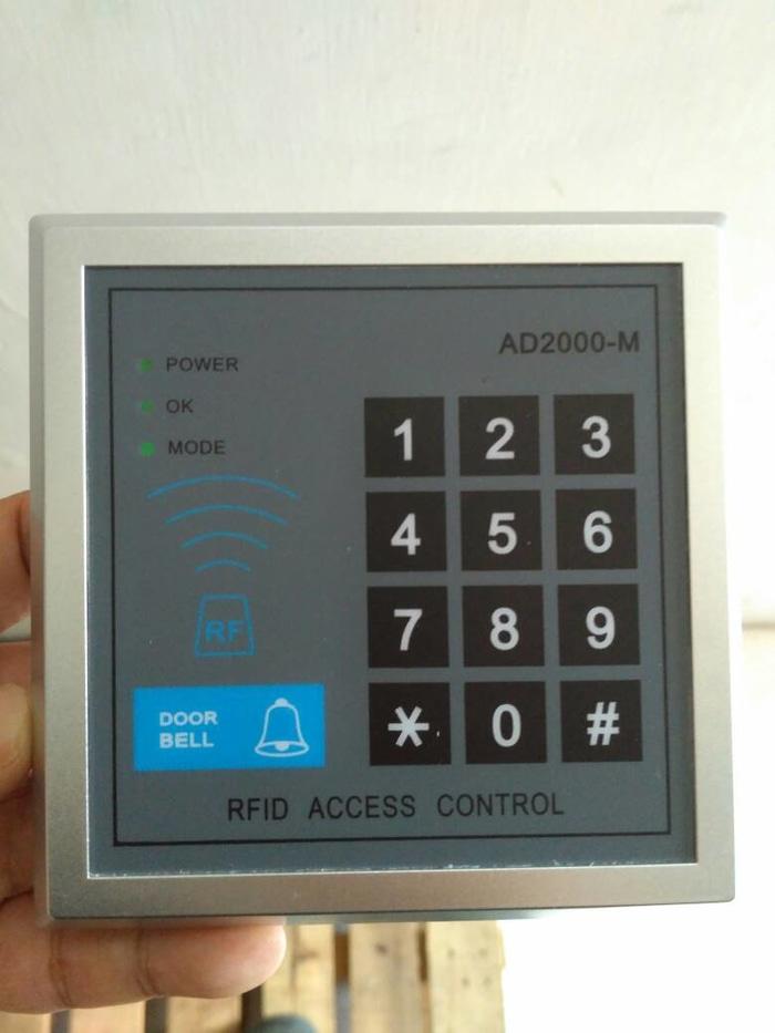 RFID PROXIMITY ENTRY DOOR LOCK ACCESS CONTROL SYSTEM pintu kunci