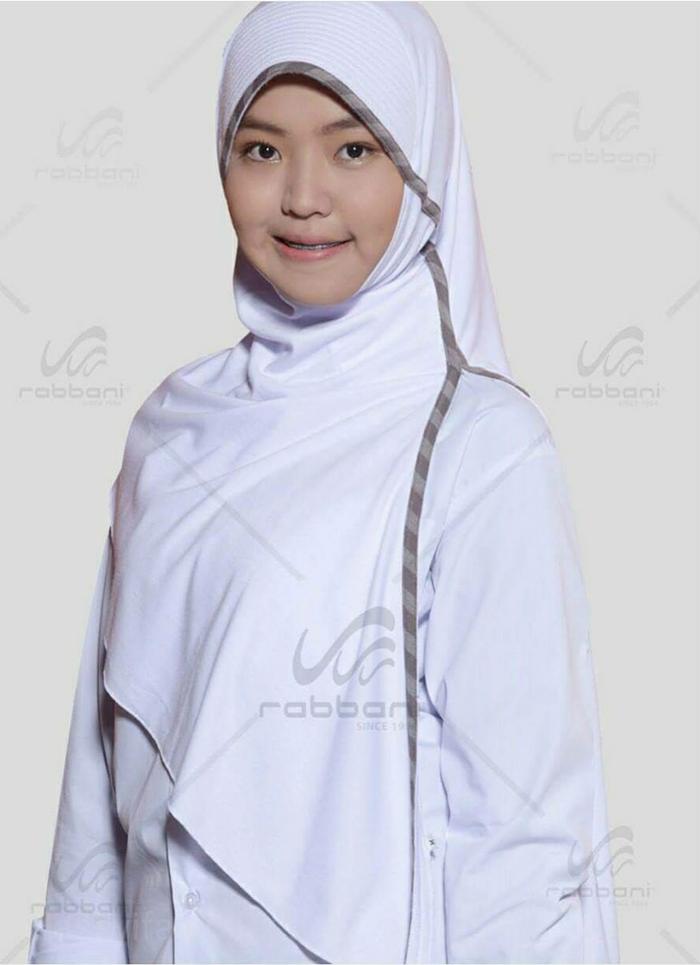 Kerudung Rabbani Great Ellysion Ukuran L - Navy