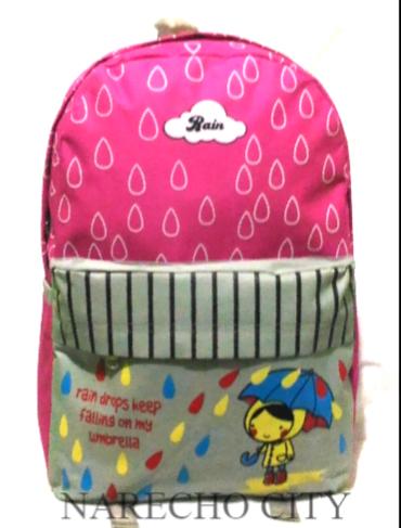 Tas Backpack/Tas Punggung/Tas Ransel/Ransel Sekolah/Travel Bag - Pria / Wanita Model Terbaru/Murah Narecho City RAIN