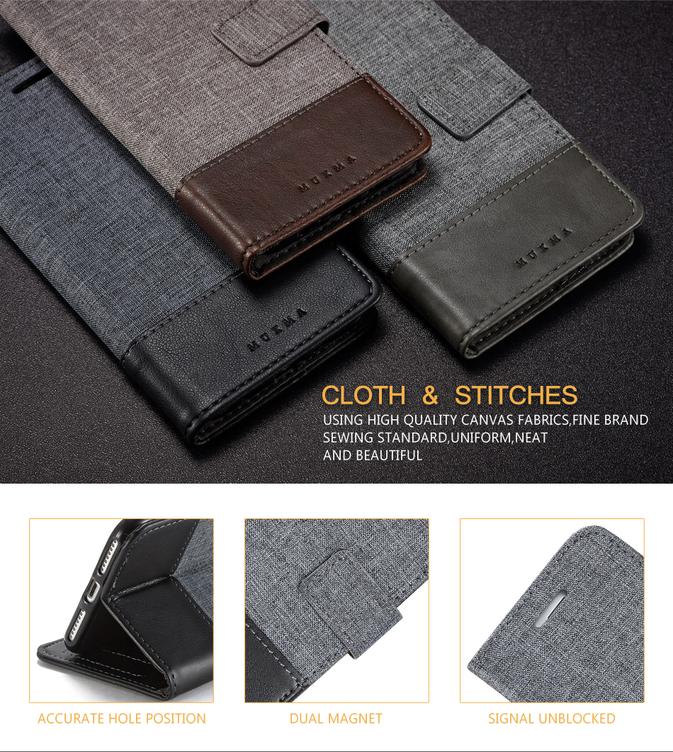 Kasus Penutup Pu Kulit Dompet Untuk Oppo A37 Coklat 