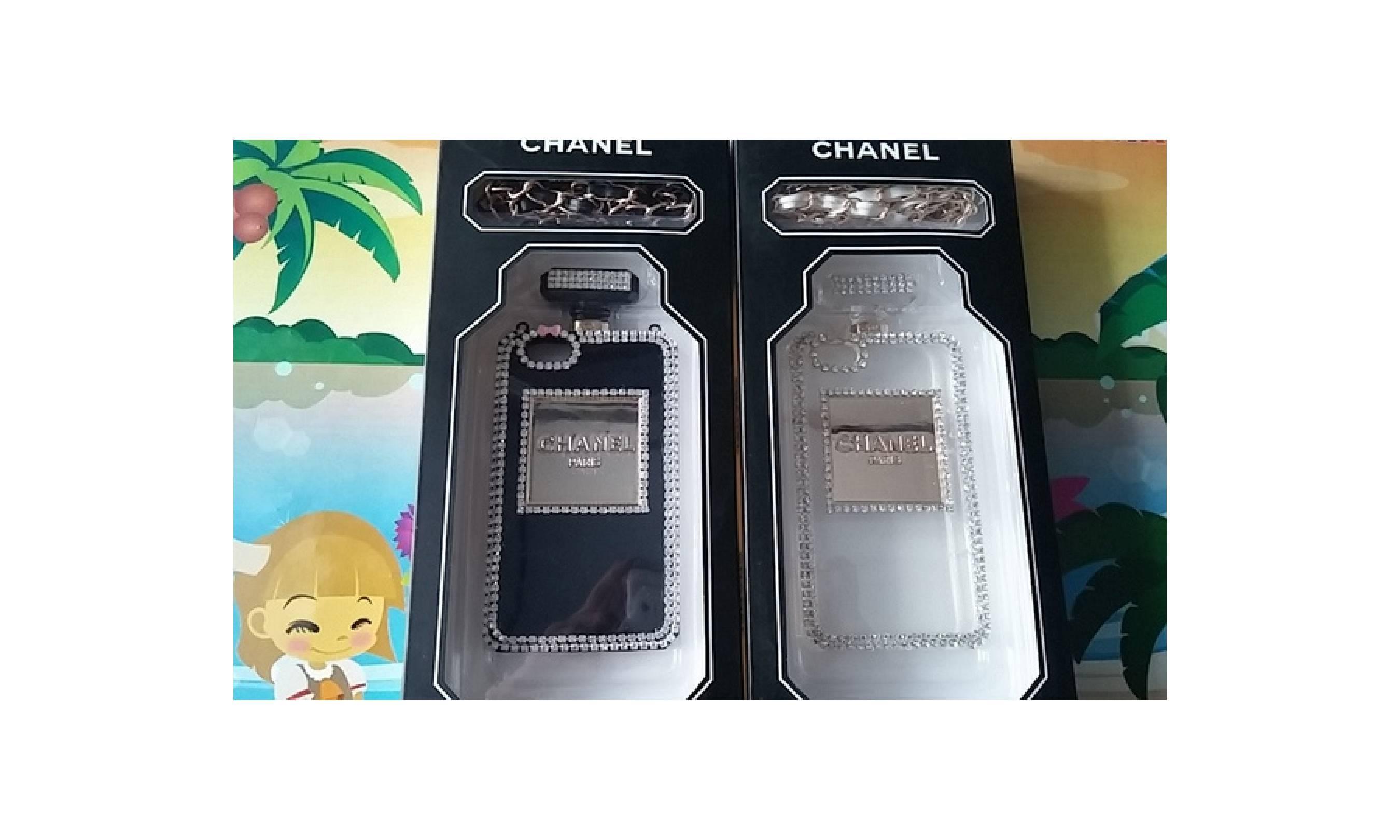 Apple Iphone 5 / 5S Perfume Bottle Paris Case Diamond Exclusive