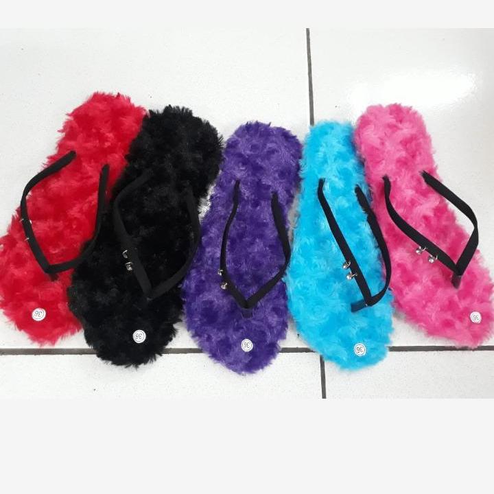Lavonder - Sandal Jepit Kerincing / Sandal Jepit Bulu