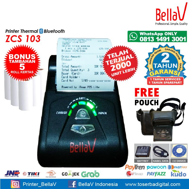 PRINTER BLUETOOTH BELLAV (MOBILE AND PC/LAPTOP PRINTER)