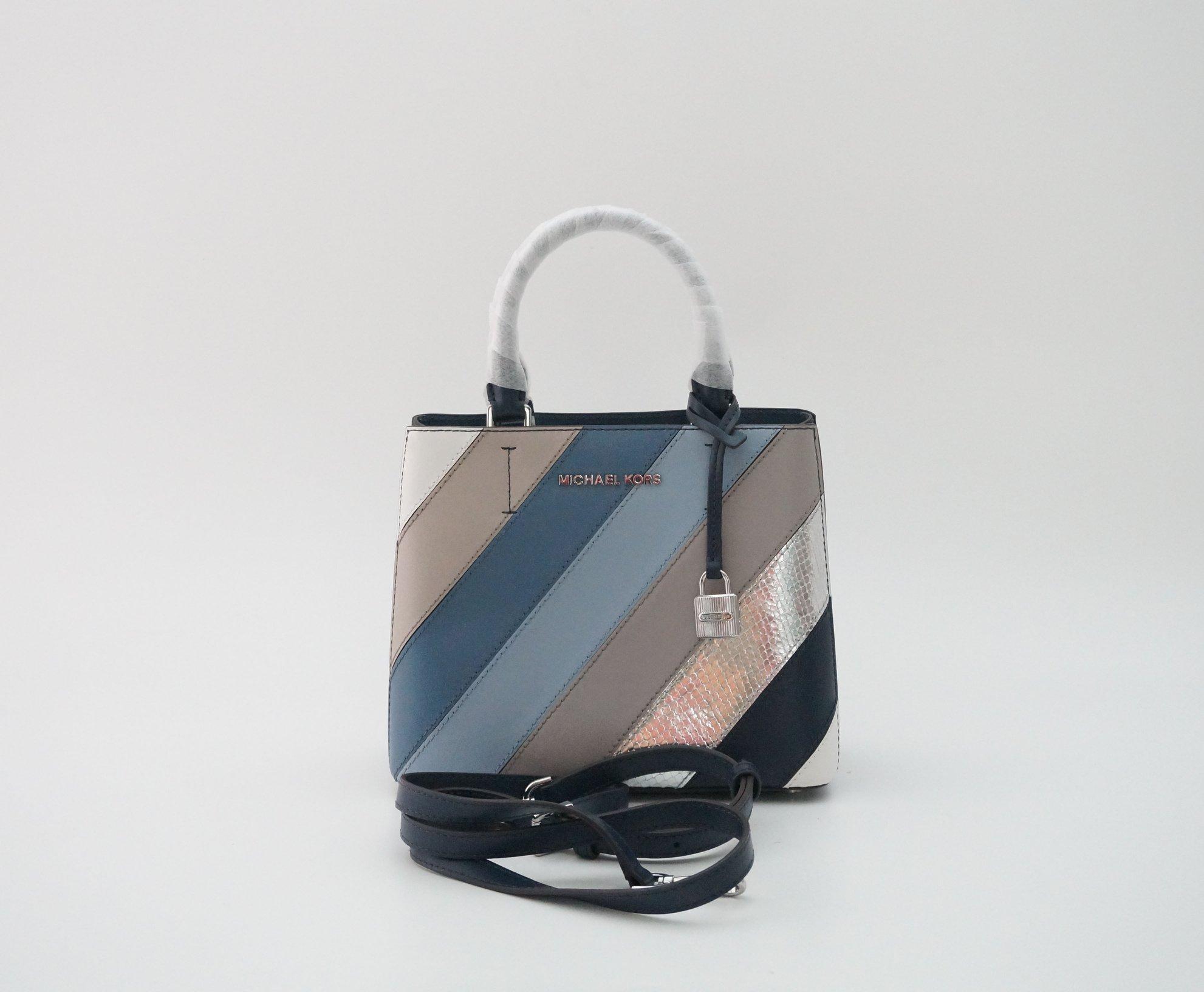 MICHAEL KORS MEDIUM ADELE NAVY