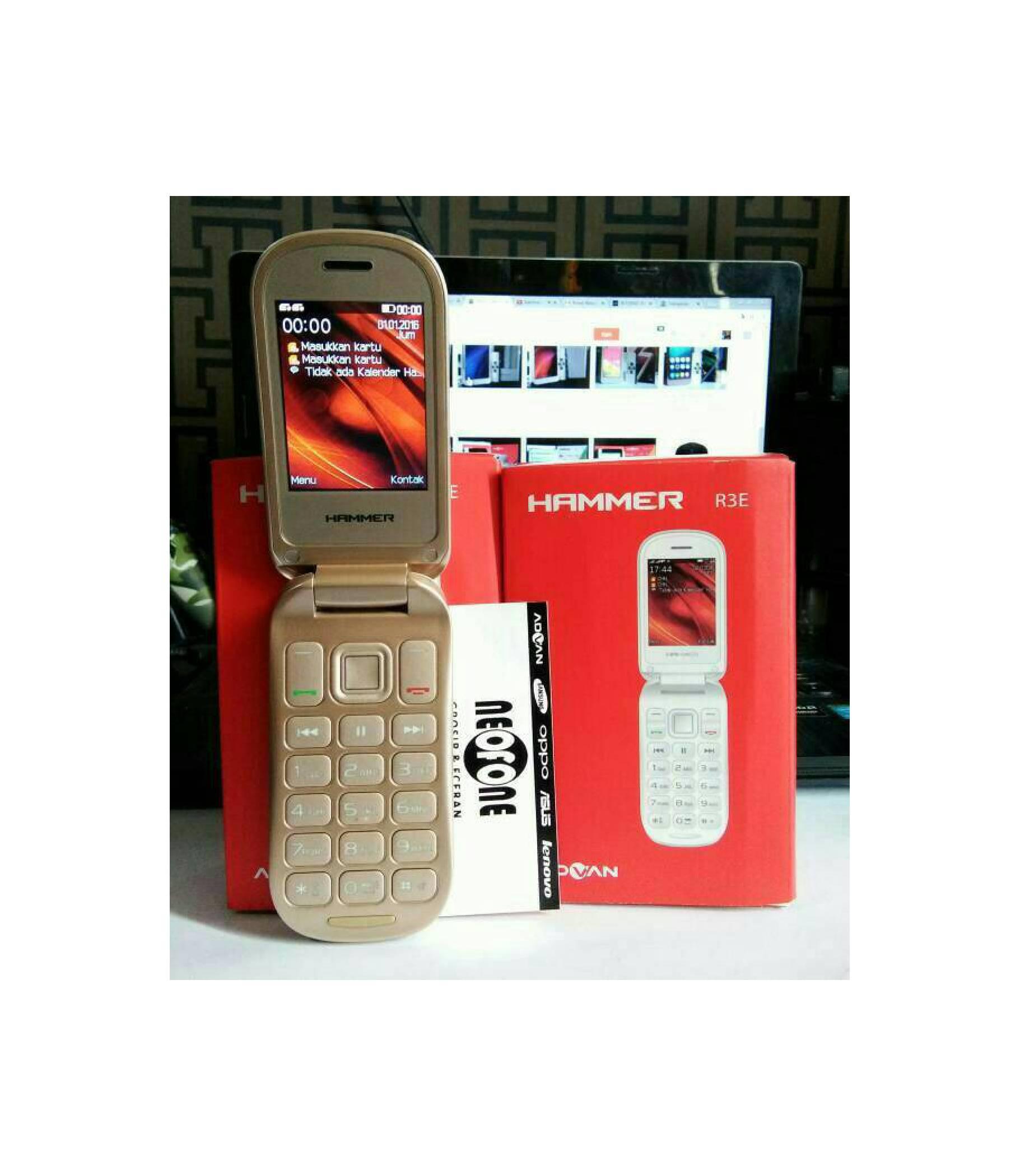 HP ADVAN HAMER R3E FLIP DUAL SIM CAMERA