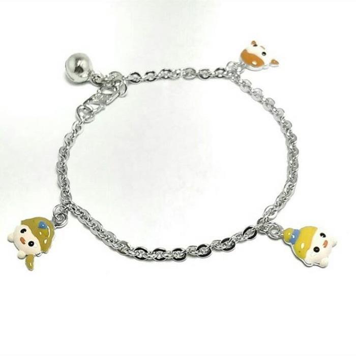 GELANG TANGAN KAKI ANAK BAYI BALITA PERAK SILVER 925 LAPIS EMAS PUTIH