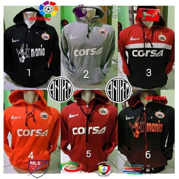 HARGA DISKON!!! Hoodie Jaket PERSIJA JAKARTA Corsa New No Parka Persija Kaos Persib - cYluV8