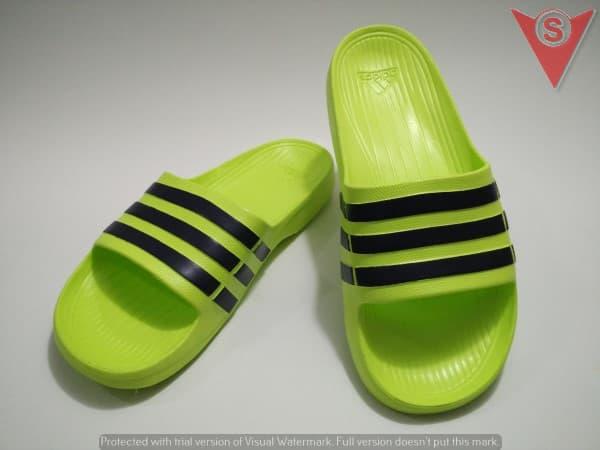 Best Seller!! Sandal - Adidas Duramo Slide Original Art#B23231 New Color - ready stock