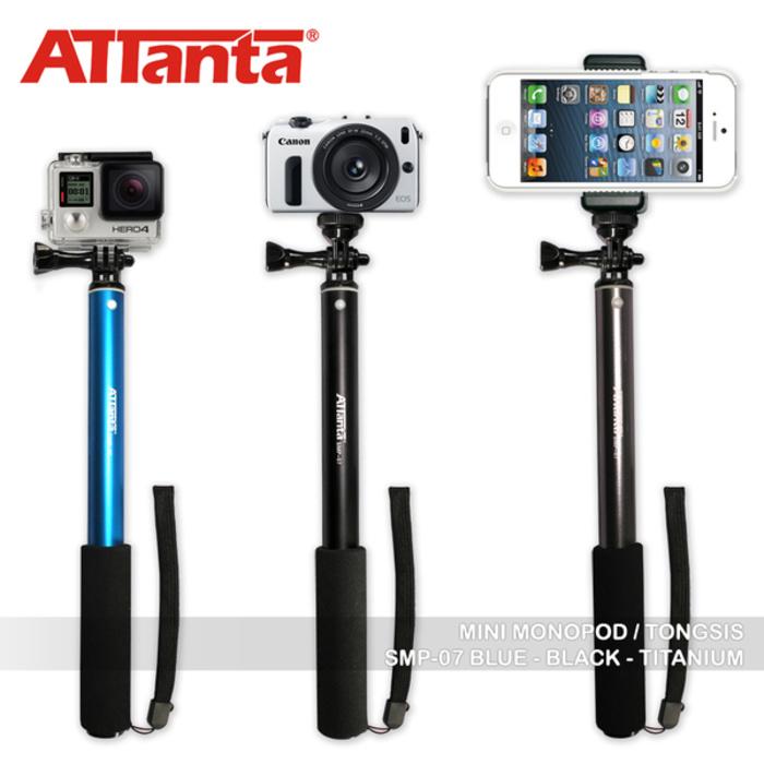 TONGSIS MONOPOD ATTANTA SMP 07 FOR GOPRO, SJCAM, YI CAM, BPRO