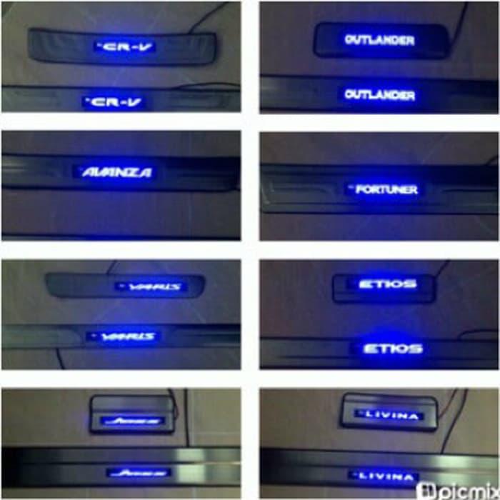 Best Seller Sillplate / Scuffplate Pintu Lampu khusus Jazz, Yaris, Fortuner, dll