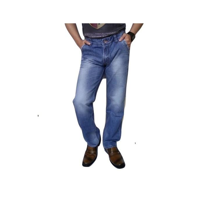 NEW LION's (SEBELUMNYA NEW LOIS) CELANA JEANS PRIA IMPOR (BLUE) - New Season