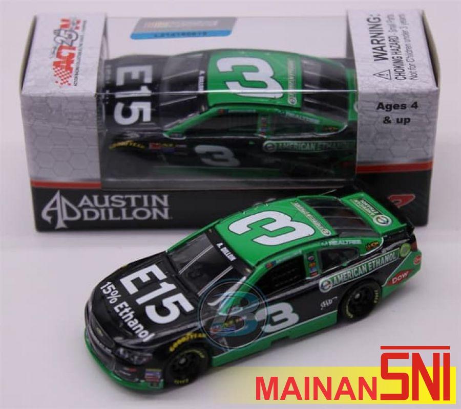 Nascar Diecast Austin Dillon #3 American E t h a n o l Diecast Mobil Original Mainan Import Terlaris