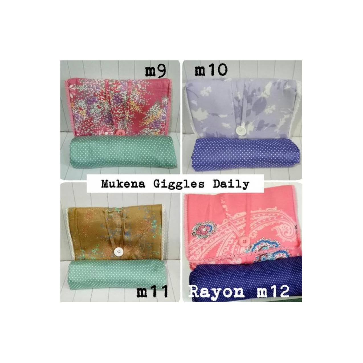Mukena KATUN design by JEPANG merk GIGGLES Daily